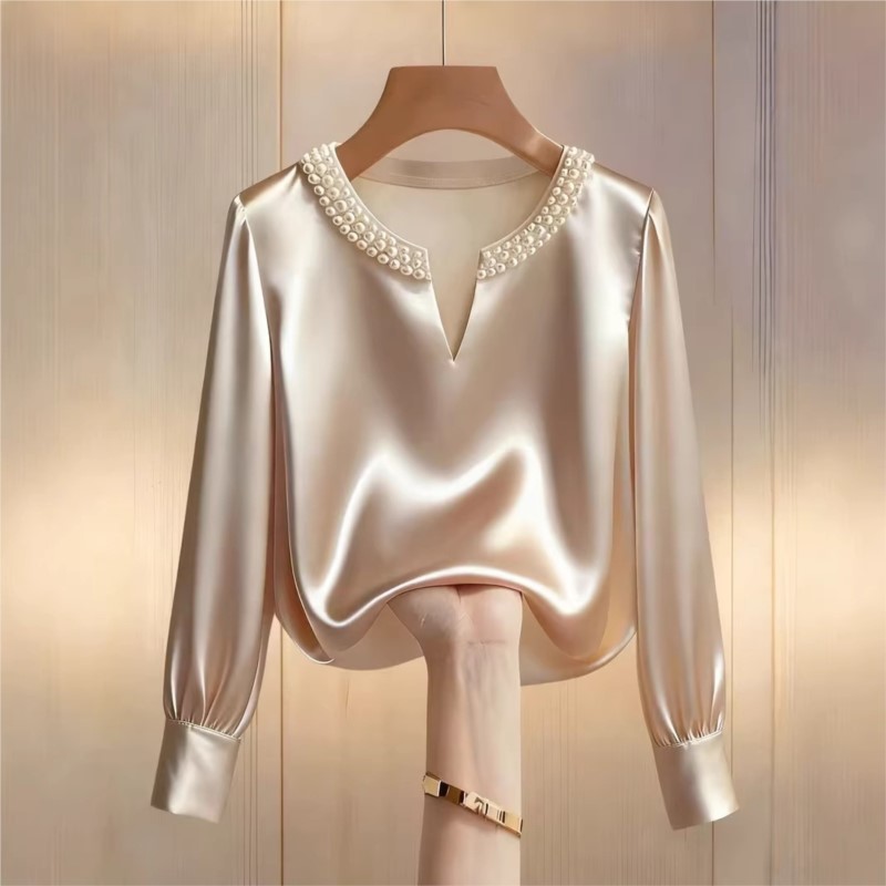 Embroidery Blouse - Elegante Bluse im französischen Stil mit