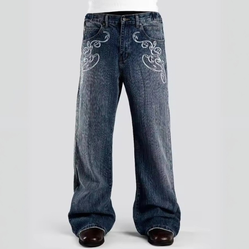 Embroidery Designer - Retro Y2K 2-teiliges Set Street-Style-Anzug Gestreifter