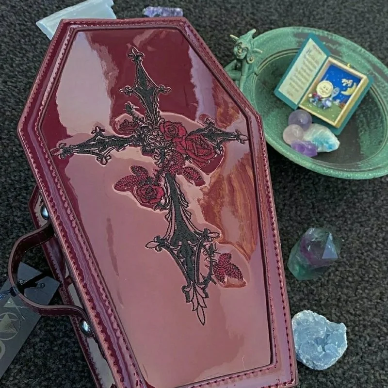Embroidery Gothic - Harajuku Y2K Lolita Handtaschen Cosplay Frauen