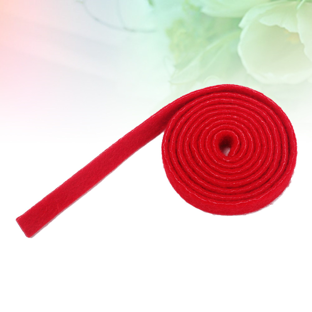 Felt Sheet Wool - Klavierstimmfilz, roter Temperamentstreifen aus professionellem Material,