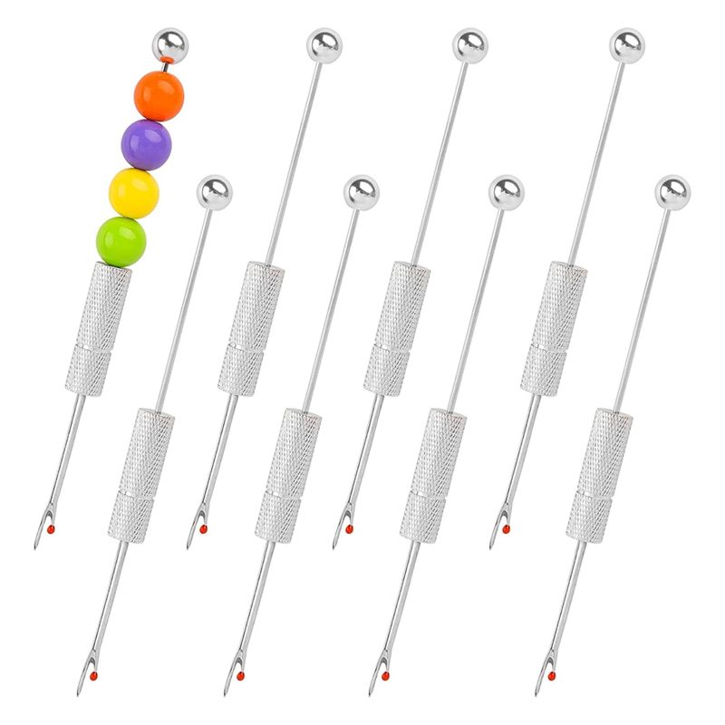 Embroidery Removal Tool - ABRE-8 Packung Perlenförmige Fadenschneider und Nahttrenner
