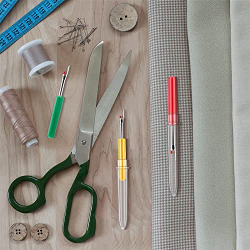 Embroidery Removal Tool - A013 120 Stück Bunte Nahttrenner Set,