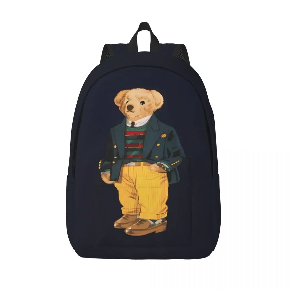 Embroidery Xmas Designs - Wild Animal Backpack Fashon Bear Wanderrucksäcke