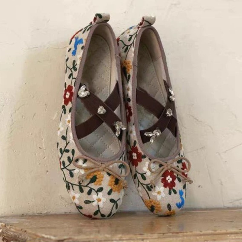 Stickerei Blume Ballerinas Fra – Embroidery Designer Bewertung und Preis
