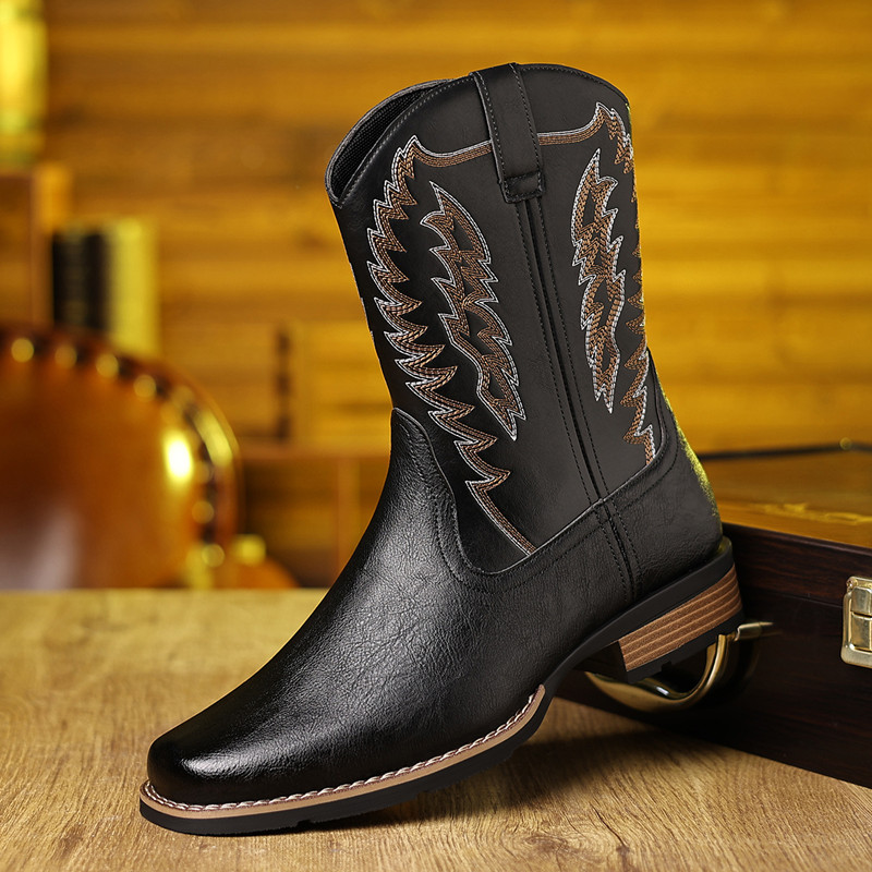Herren Bestickte Outdoor Retro – Embroidery On Leather Bewertung und Preis