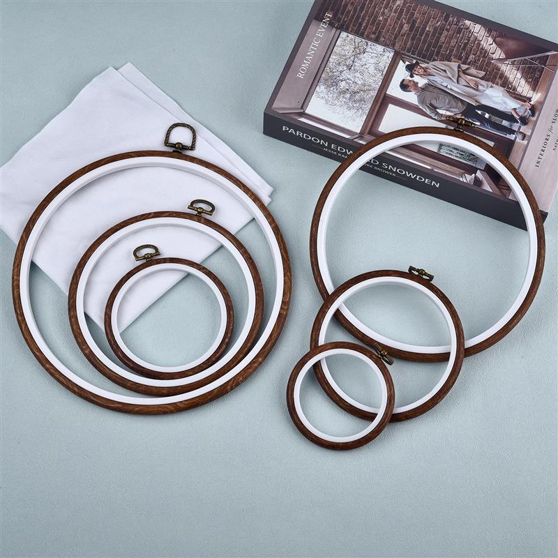 Runde Oval Holz Farbe Stickere – Embroidery Hoop Square Bewertung und Preis