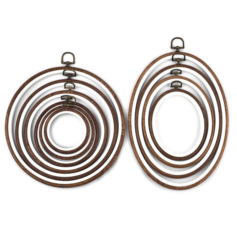 Runde Oval Holz Farbe Stickere – Embroidery Hoop Square Bewertung und Preis
