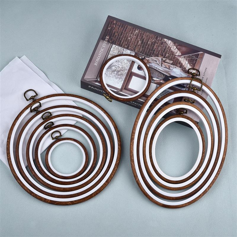 Runde Oval Holz Farbe Stickere – Embroidery Hoop Square Bewertung und Preis
