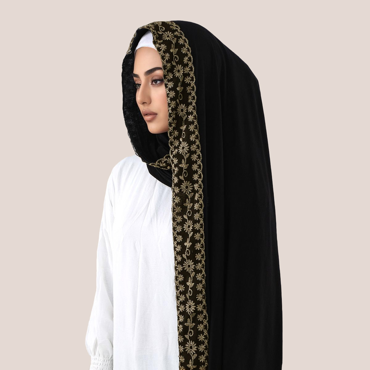 Spitze Stickerei Baumwolle Jer – Embroidery Shawl Bewertung und Preis
