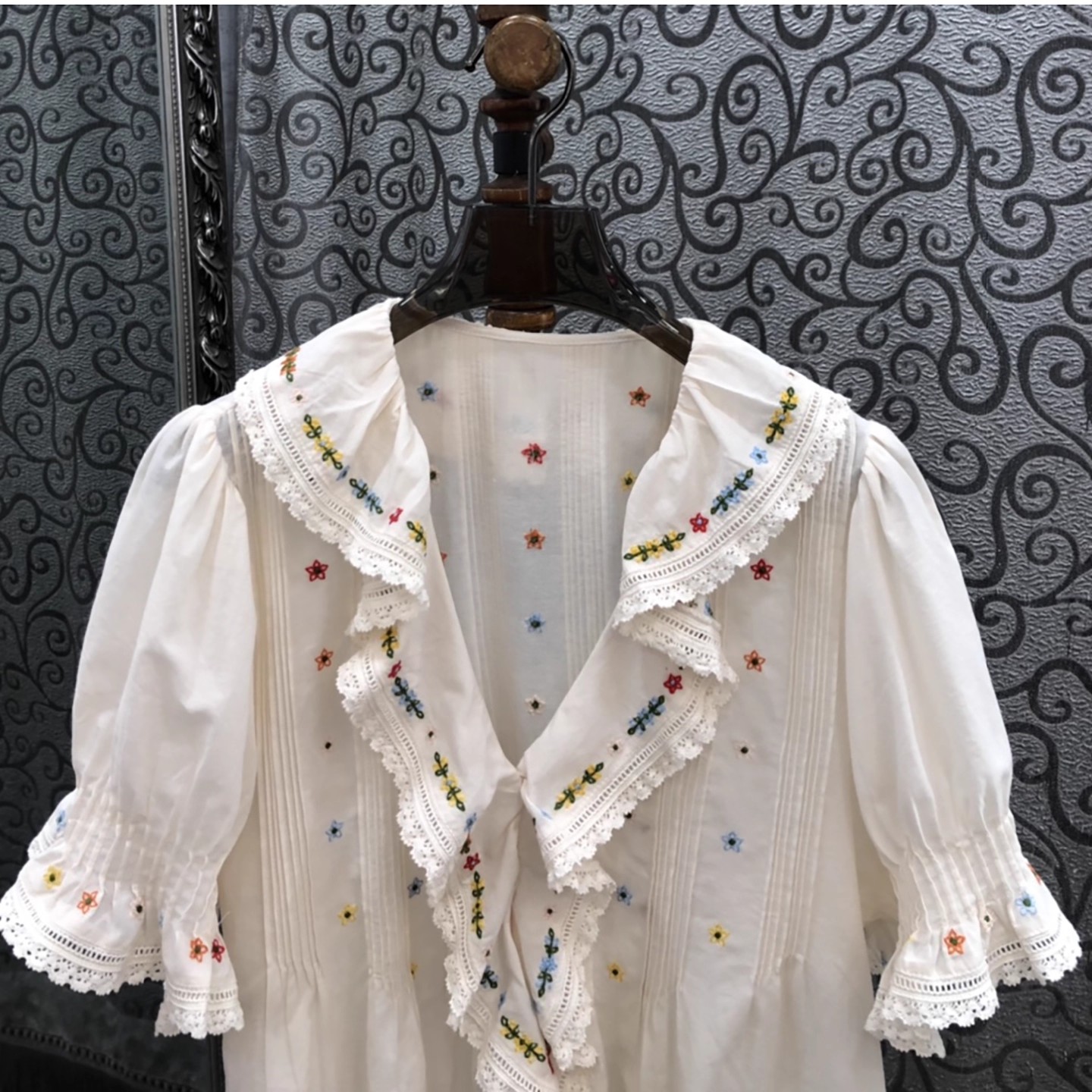 100 % Baumwolle Shirts 2025 He – Embroidery Blouse Bewertung und Preis