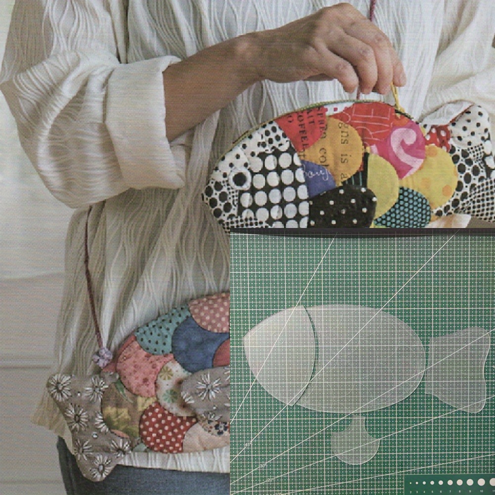 4 Stück Acryl-Quilt-Schablonen – Embroidery Fish Bewertung und Preis