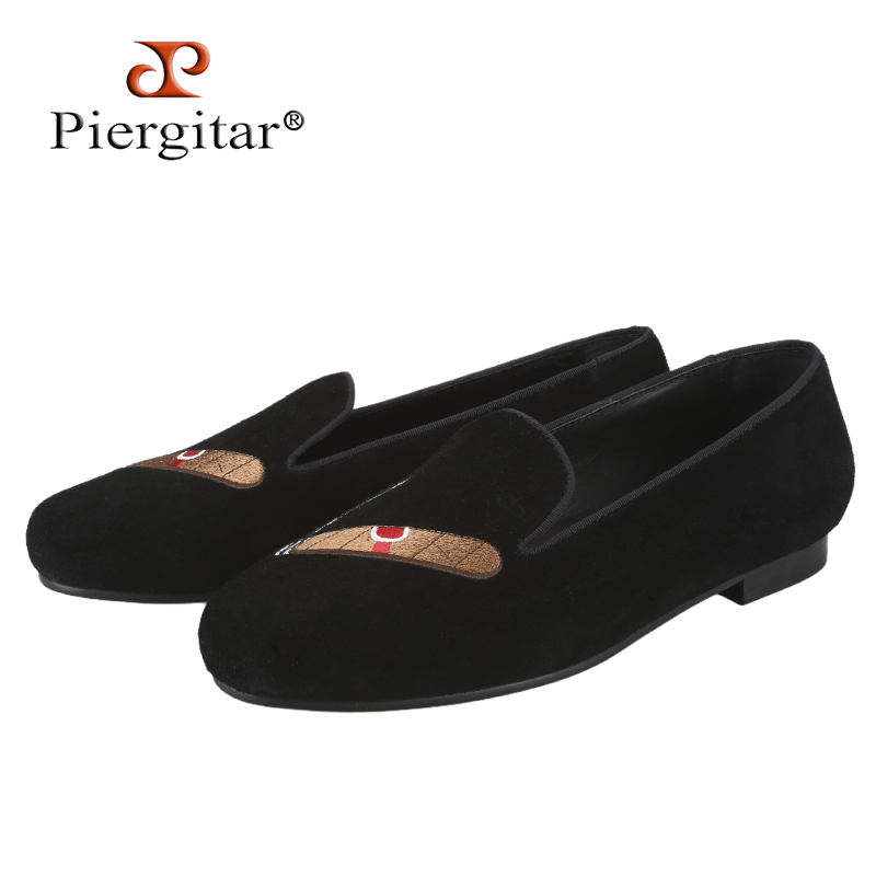 Piergitar Neuer Stil Schwarze  – Embroidery On Leather Bewertung und Preis