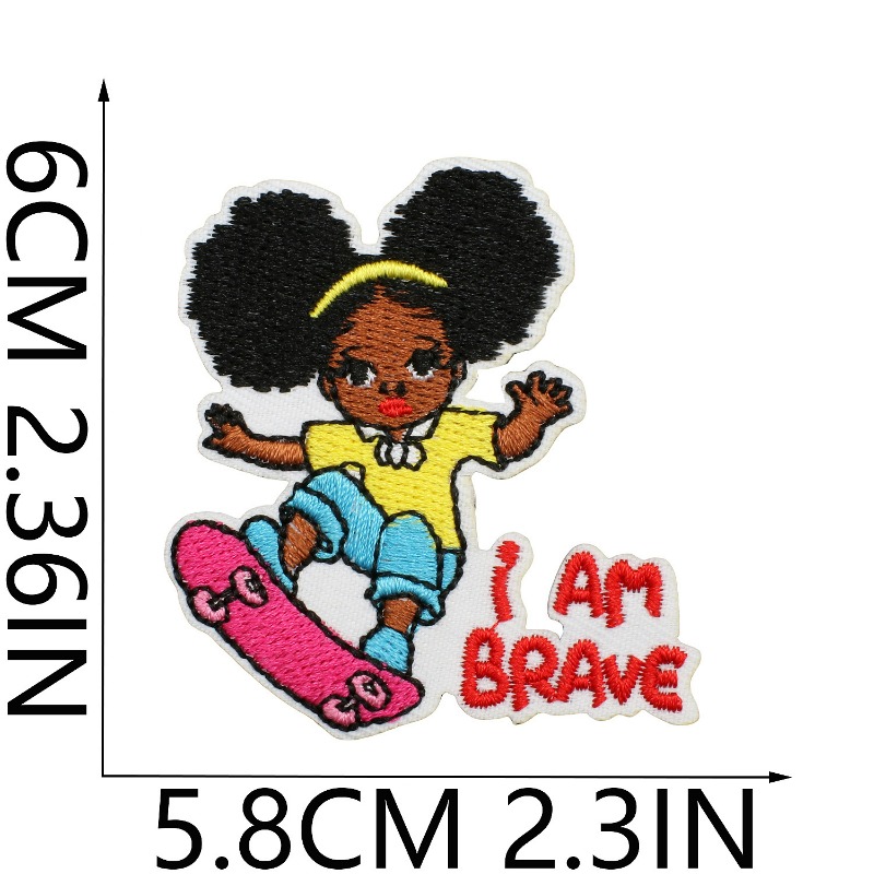 Süßes schwarzes Mädchen Baby U – Embroidery On Black Shirt Bewertung und Preis