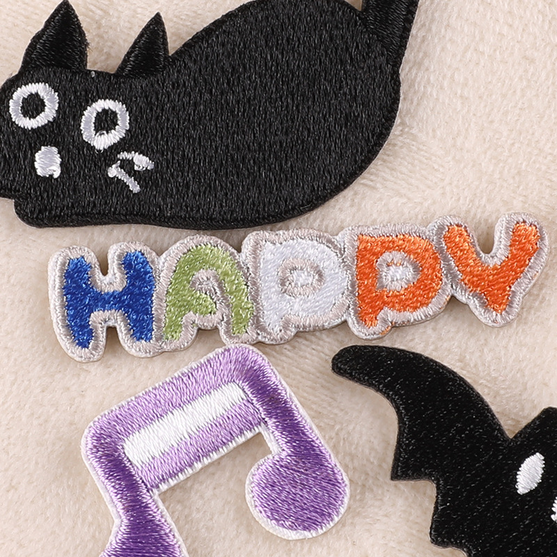 Cartoon Aufkleber Auf Kleidung – Embroidery On Black Shirt Bewertung und Preis