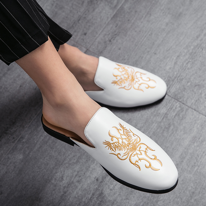 Sommer Stickerei halbe Schuhe  – Embroidery On Leather Bewertung und Preis
