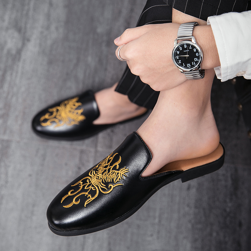 Sommer Stickerei halbe Schuhe  – Embroidery On Leather Bewertung und Preis