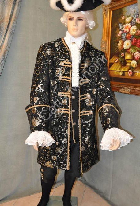 1800er Rokoko Herren Luxus Bal – Embroidery Gothic Bewertung und Preis