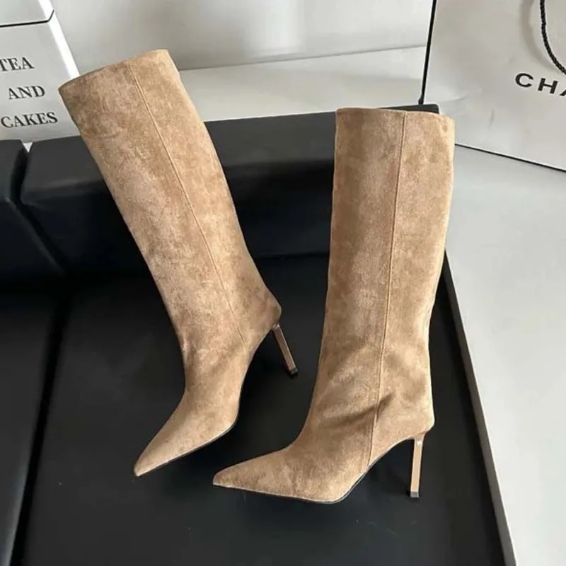 Luxus Frauen Lange Stiefel Mod – Embroidery Designer Bewertung und Preis