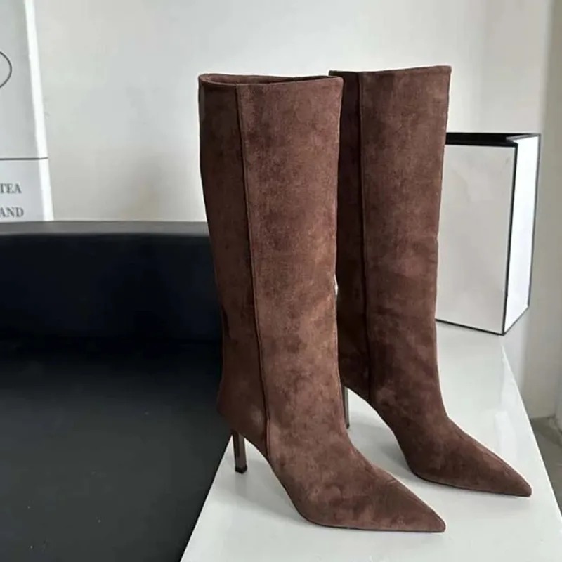 Luxus Frauen Lange Stiefel Mod – Embroidery Designer Bewertung und Preis