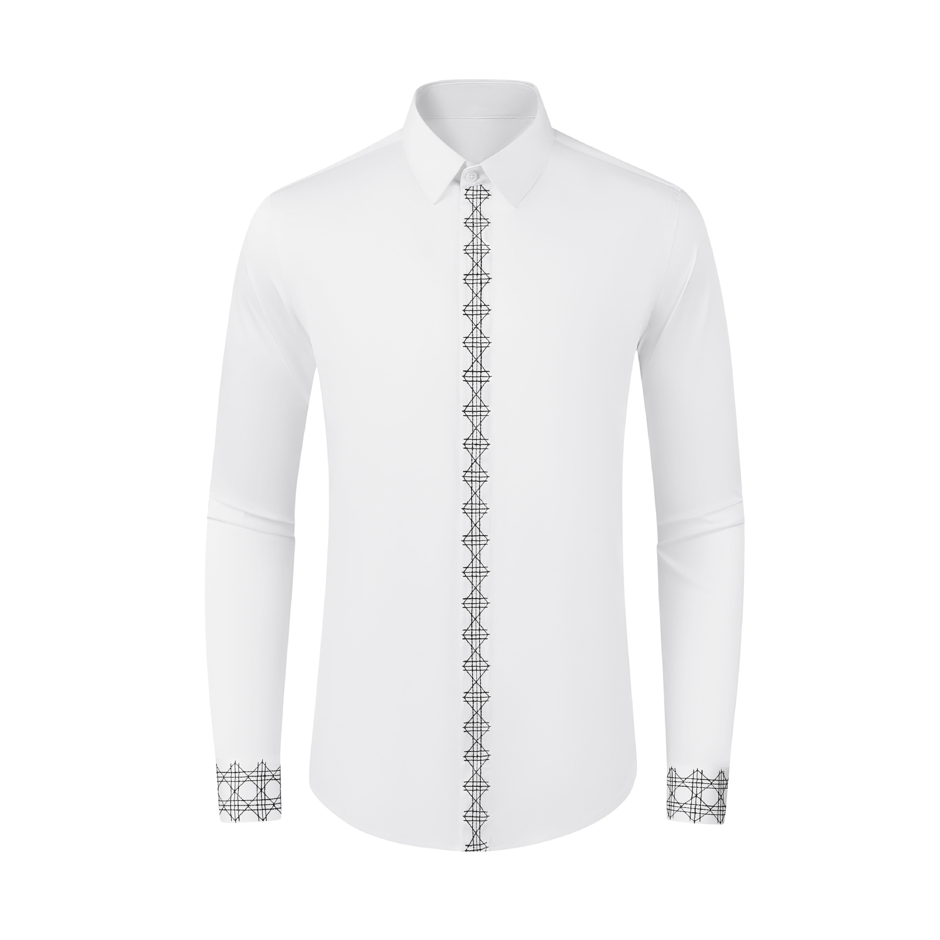 Herbst und Winter neues Produk – Embroidery On Black Shirt Bewertung und Preis