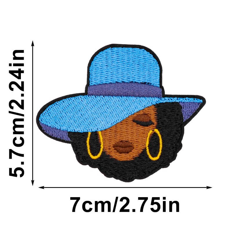 Black Girl Magic Cool Face Fra – Embroidery On Black Shirt Bewertung und Preis