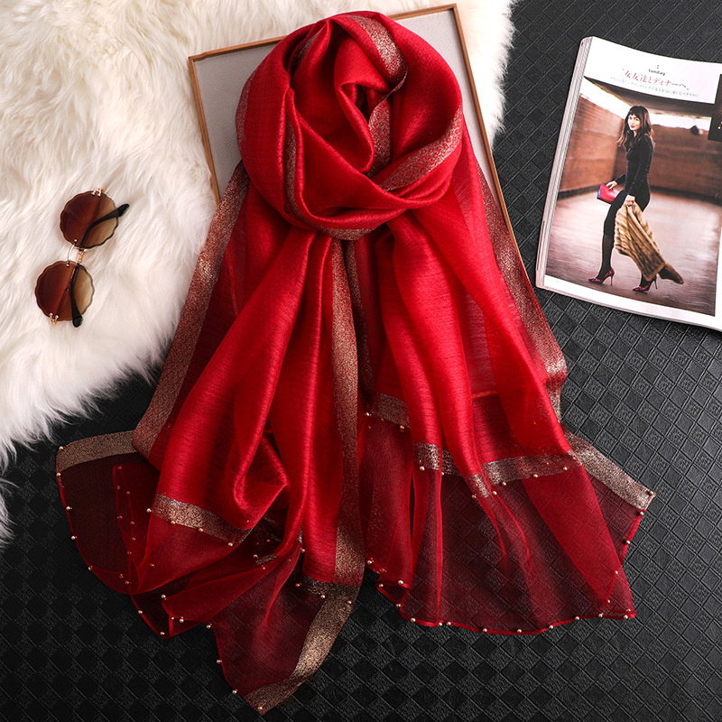 2024 Luxus 100 % Seide Schal S – Embroidery Shawl Bewertung und Preis