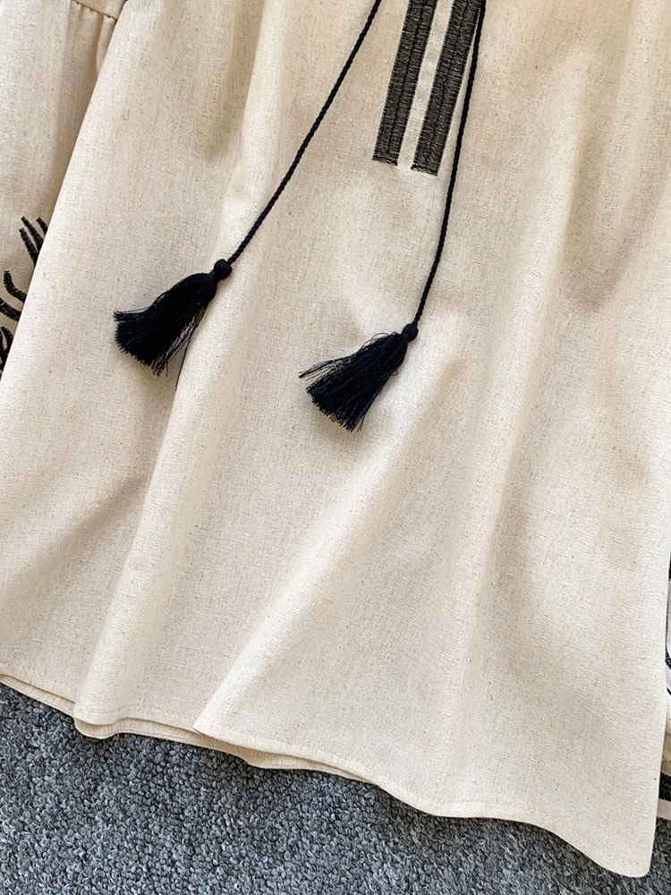 Damenbluse im Bohemian-Stil, b – Embroidery Blouse Bewertung und Preis