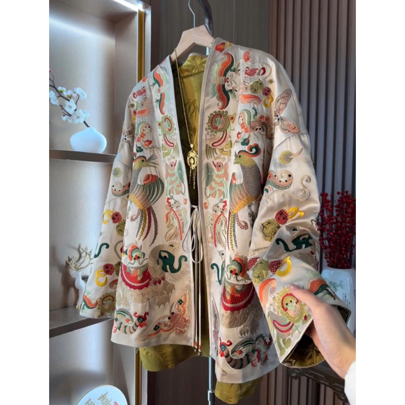Neuer Kimono-Cardigan im chine – Embroidery A Bewertung und Preis