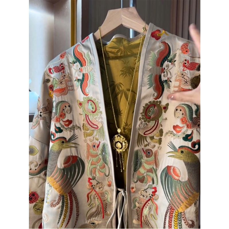 Neuer Kimono-Cardigan im chine – Embroidery A Bewertung und Preis