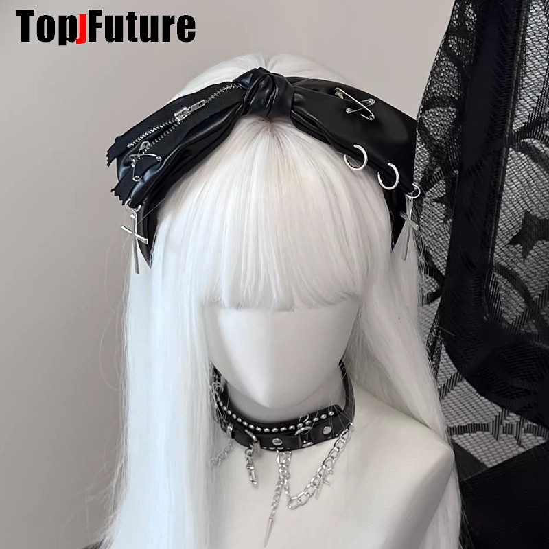 Gothic Bogen Leder Harajuku Pu – Embroidery Gothic Bewertung und Preis