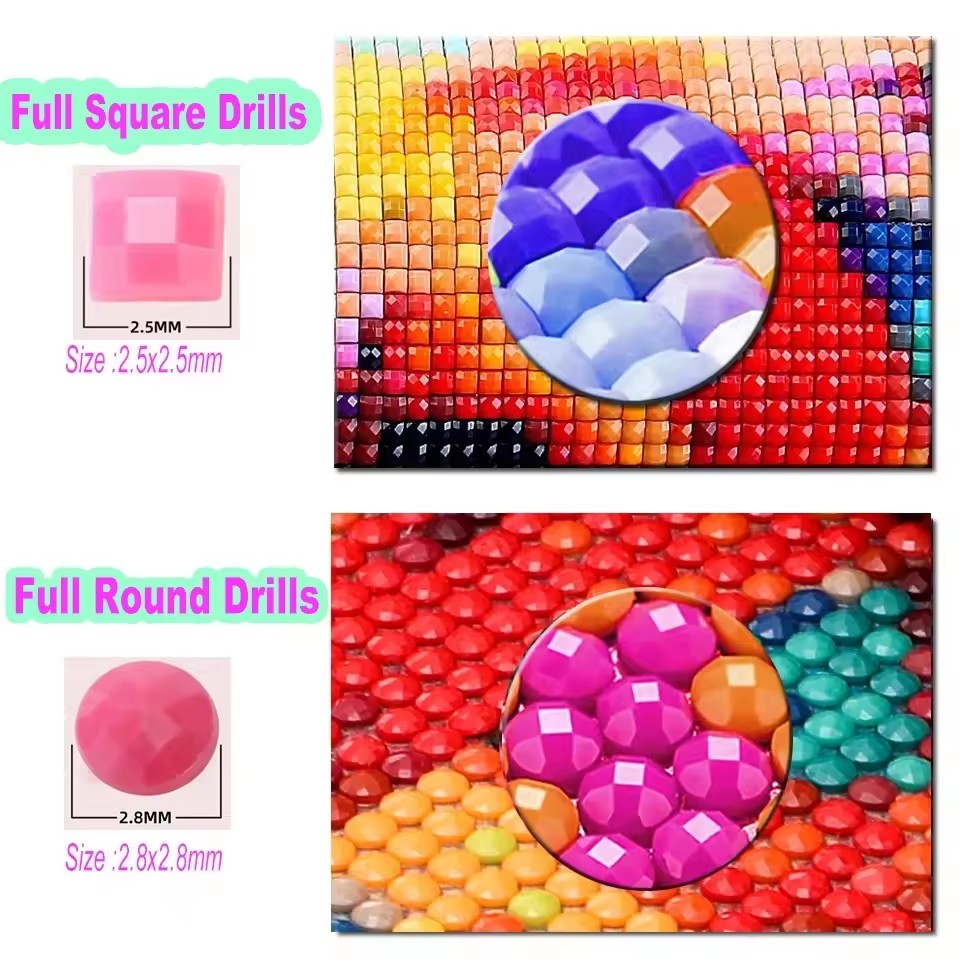 Diamant-Malerei-Kunst-Set zum  – Embroidery Fish Bewertung und Preis