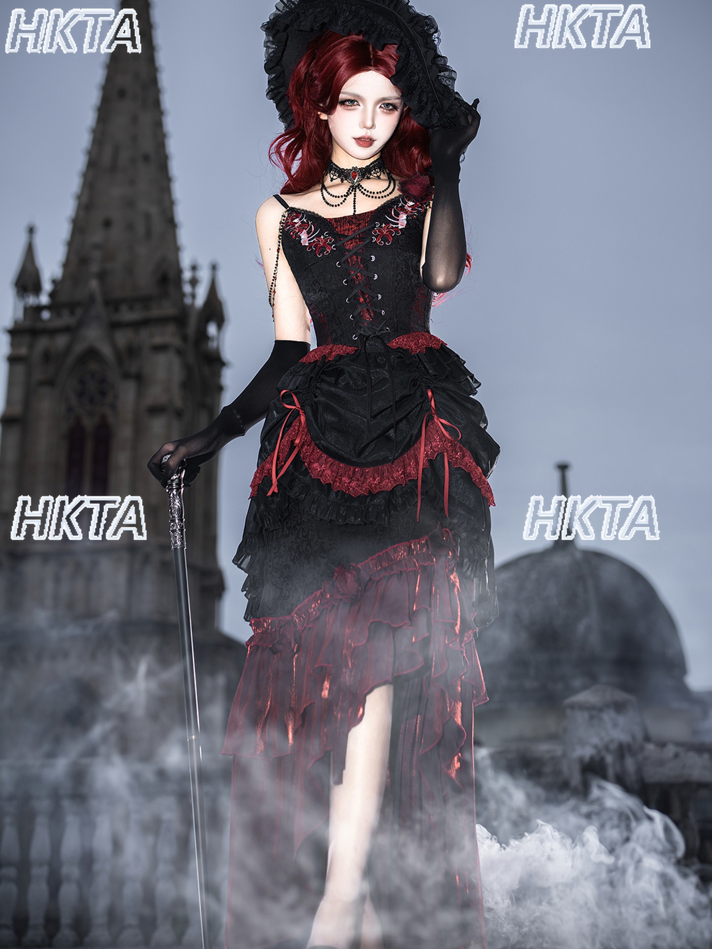 Elegantes Vintage Dark Goth Su – Embroidery Gothic Bewertung und Preis