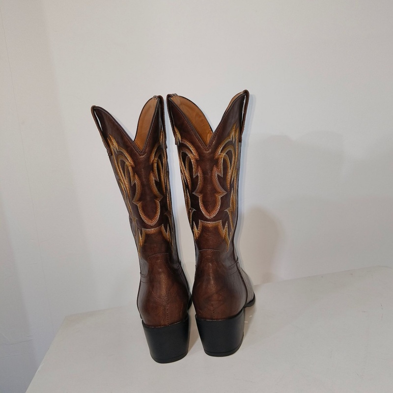 Neue bestickte Damenstiefel fü – Embroidery On Leather Bewertung und Preis