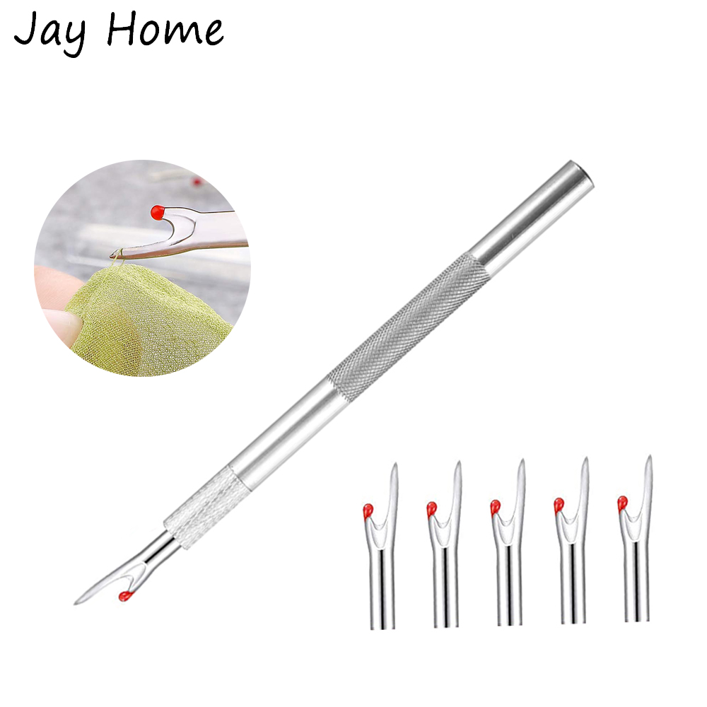 1PC Naht Ripper Griff mit 5Pcs – Embroidery Removal Tool Bewertung und Preis